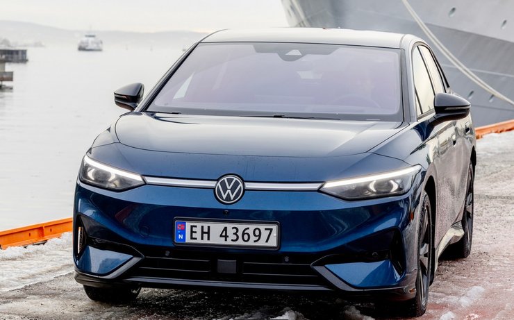 Volkswagen ID.7, электромобили зимой, запас хода электромобилей