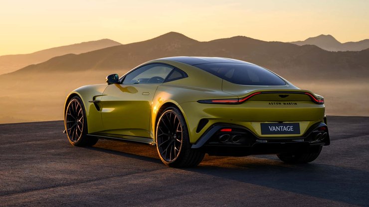 новый Aston Martin Vantage, Aston Martin Vantage, Aston Martin Vantage 2024, суперкар Aston Martin
