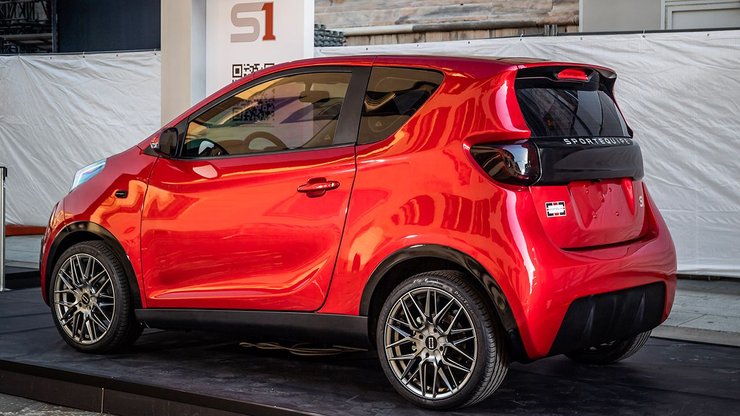 DR Automobiles Sportequipe 1, DR Sportequipe 1, электромобиль Sportequipe 1, Chery EQ1, электромобиль Chery EQ1