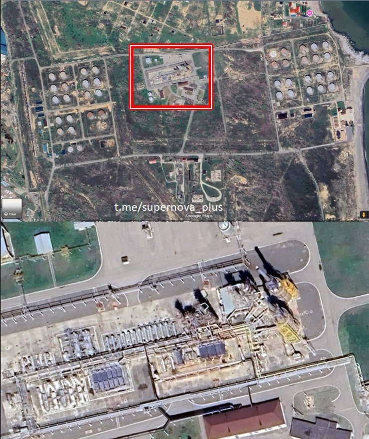 Удар по НПЗ Махачкале