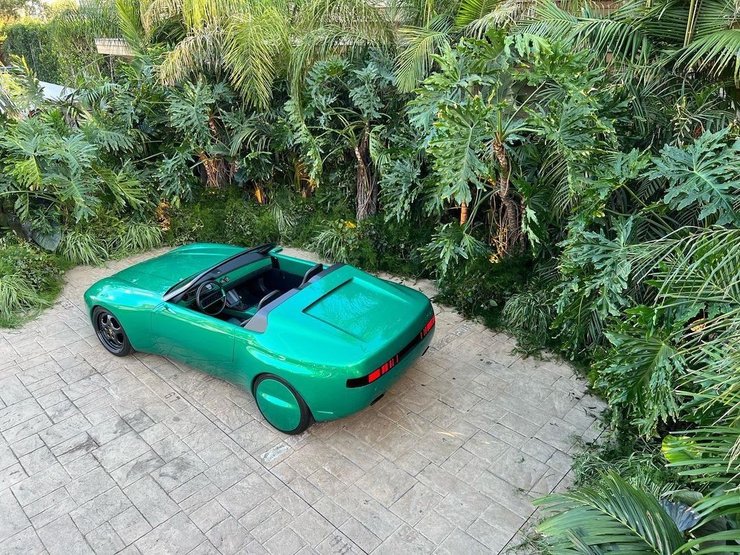 Porsche 968 L'Art, Porsche 968, спорткар Porsche, кабріолет Porsche 968, Джастін Бібер, авто Джастіна Бібера