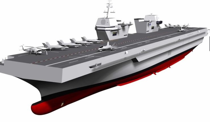 Южная Корея, авианосец