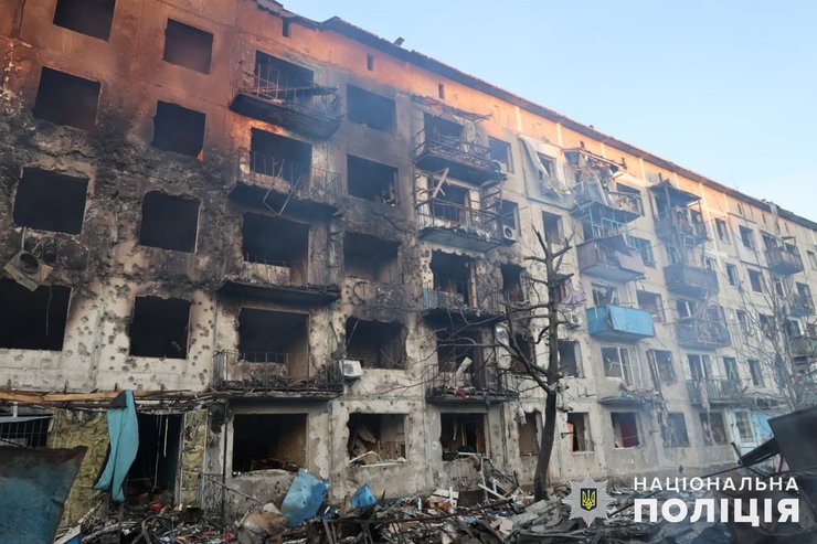 Дом, Доброполье, обстрел, Донецкая область, фото