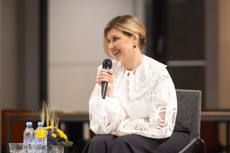 Олена Зеленська в столиці Словенії Любляні, образ Олени Зеленської в Словенії, стилістка про образ Олени Зеленської в Словенії