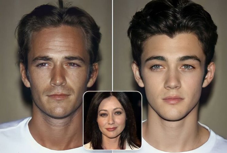 Беверли-Хиллз, Люк Перри, Шеннен Доэрти