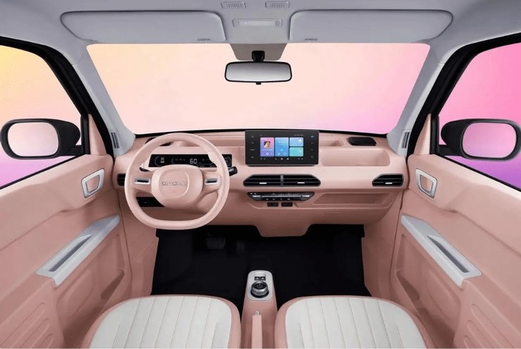 салон Geely Panda, Geely Panda, новый Geely Panda, электромобиль Geely, электромобиль Geely