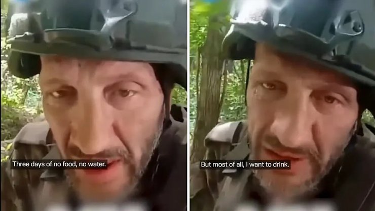 Окупант скаржиться на відсутність води