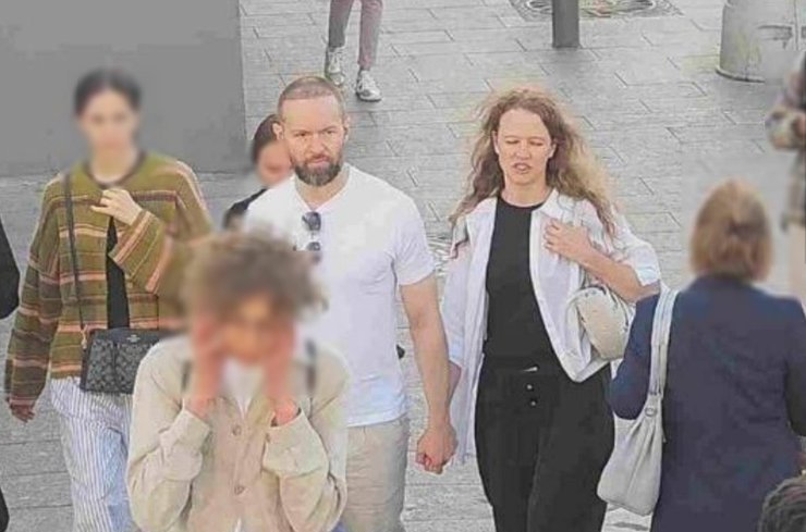 Ян Марсалек з дівчиною