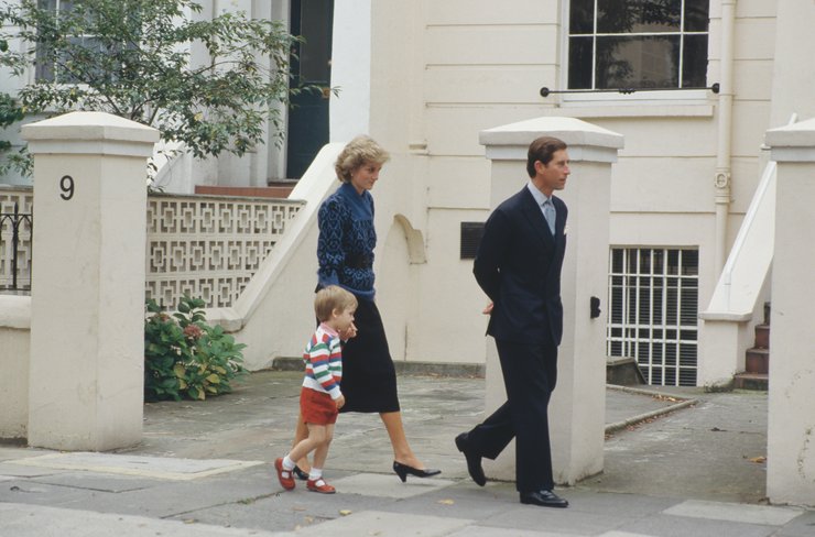 Принцеса Діана та принц Чарльз особисто супроводжували Вільяма в його перший день у дитячому садку