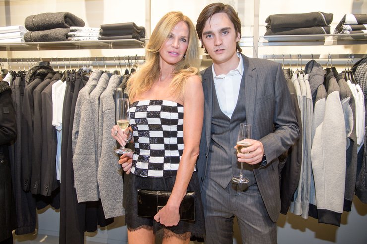 Розалі ван Брімен із сином