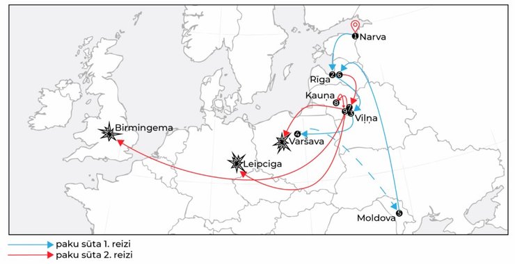 ГРУ влаштувало вибухи по усій Європі у 2024 році