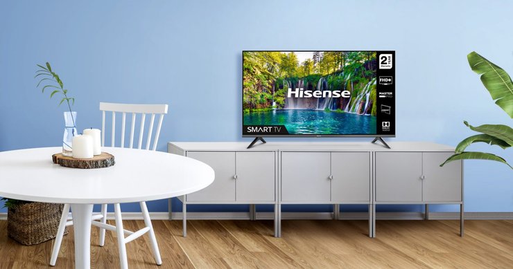 Hisense 40A4BG, тв-панель, Linux, телевизор Linux, недорогой телевизор, бюджетный телевизор, новые недорогие телевизоры, новые модели телевизоров, новые модели телевизоров 2022, телевизоры с гибким экраном, новые бюджетные телевизоры,