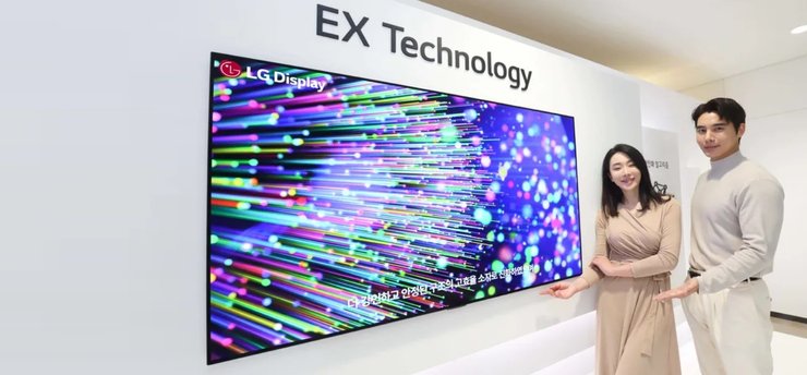 телевизор, экран, OLED EX, LG