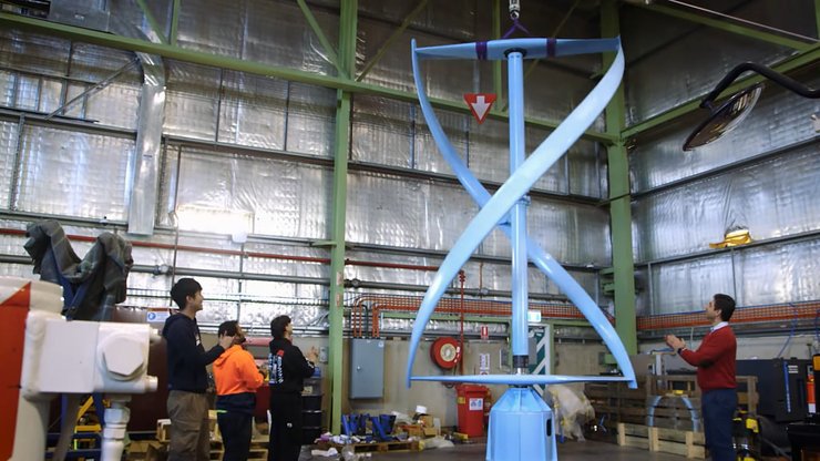 Вертикальная турбина VAWT-X Energy