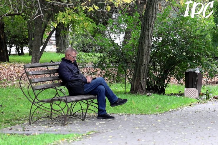 фото жителя Херсона під час перемир'я в Олешках 28 жовтня