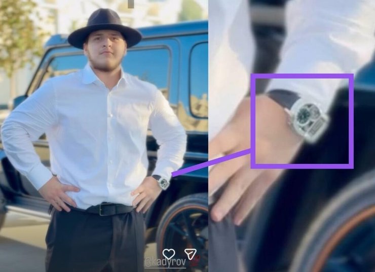 адам кадыров часы