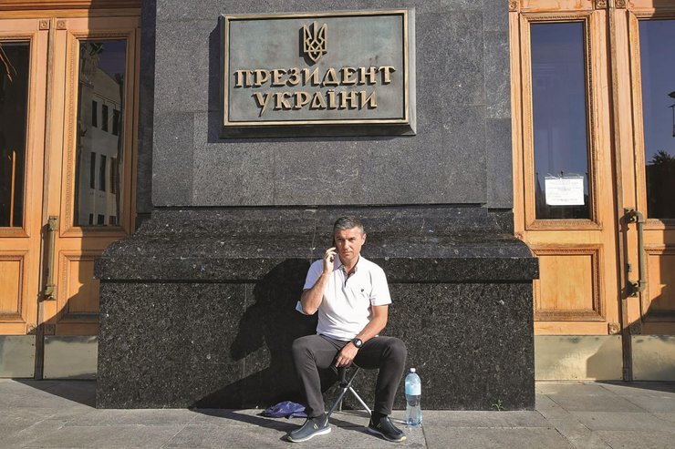 умань, мэр, офис президента, Александр Цебрий, хасиды, антисемит