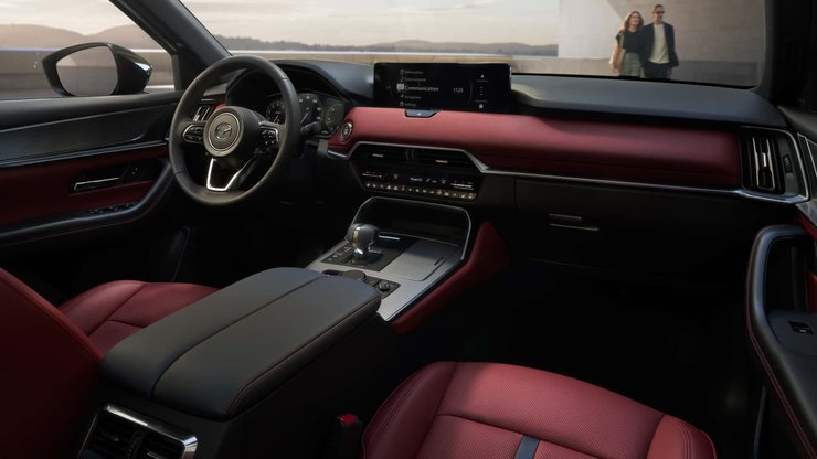 салон Mazda CX-70, Mazda CX-70, кроссовер Mazda, Mazda CX-70 2024