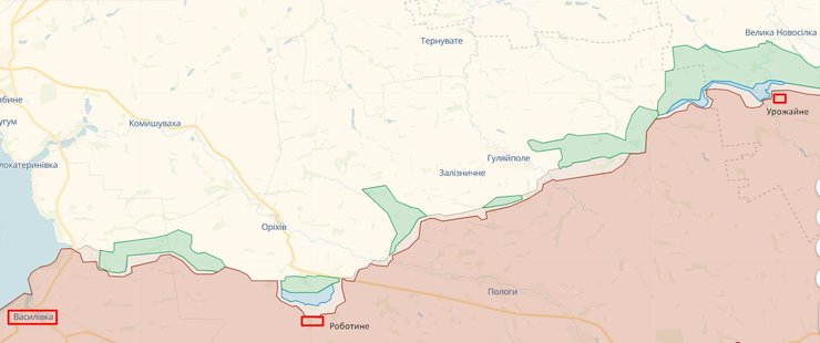 Ситуация в Запорожье