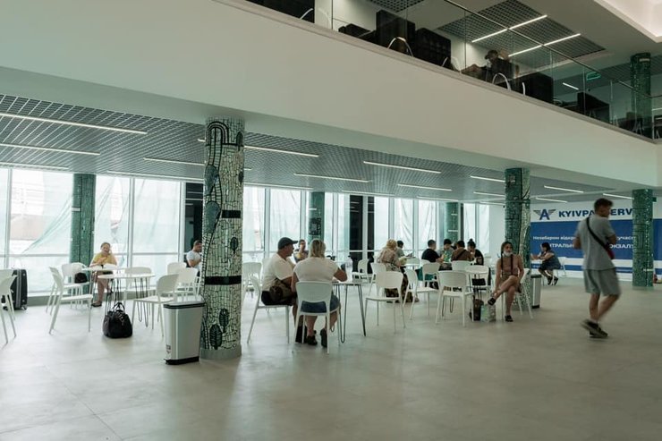 центральный автовокзал, киев, фудкорт, фото