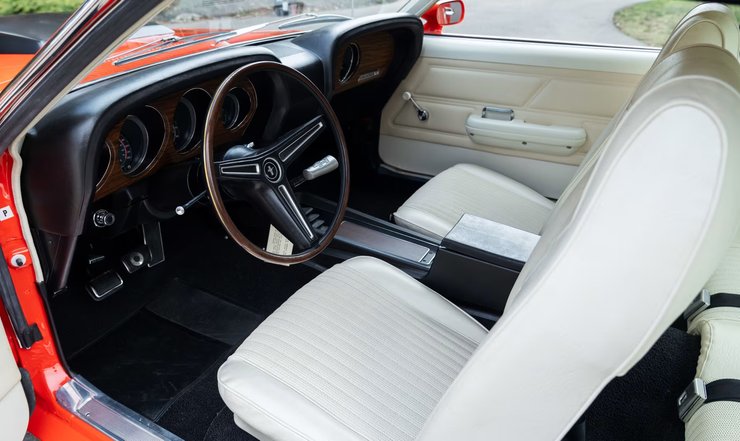 Салон Ford Mustang 1970, Ford Mustang, Ford Mustang Boss 429, спорткар Ford