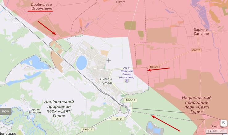 продвижение войск рф, атаки рф