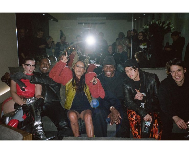 Kenzo, джулия фокс, канье уэст, пара