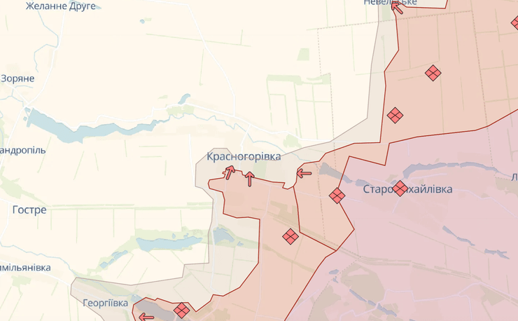 Карта бойових дій