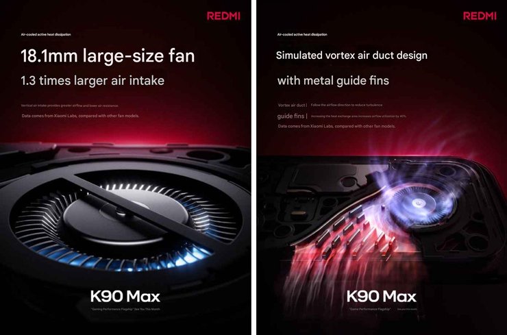 Redmi K90 Pro Max кулер смартфон ігри