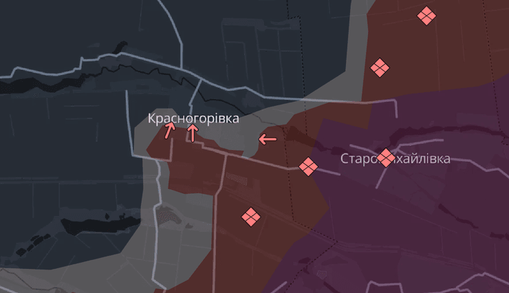 Карта бойових дій