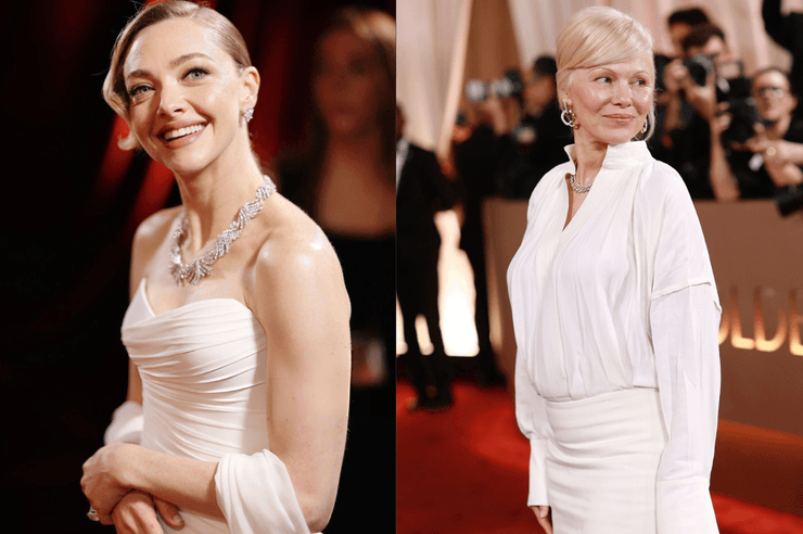 Аманда Сайфред та Памела Андерсон