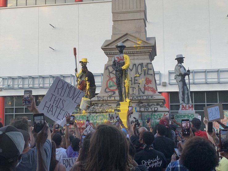 Портсмут, памятник Конфедерации