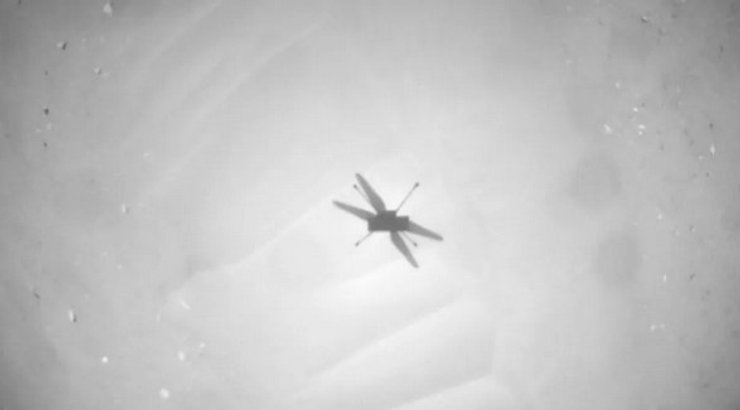 Ingenuity, вертолет, Марс