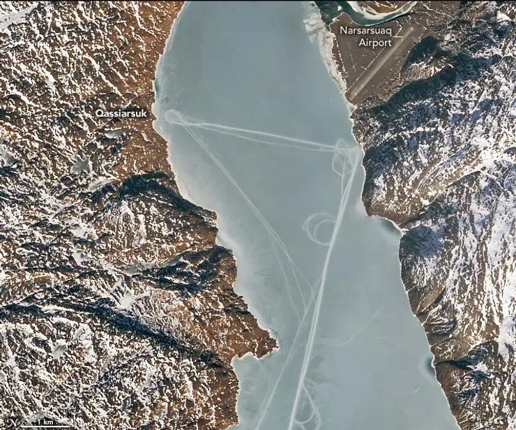 фьорд следы людей