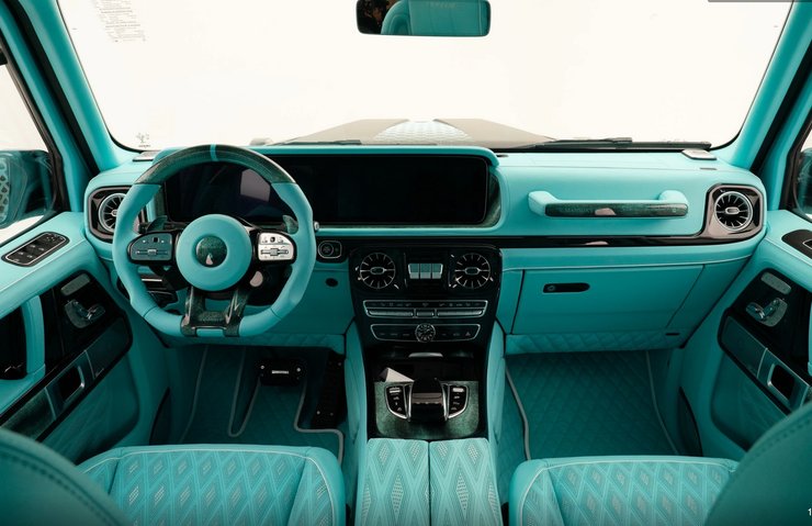 Mansory Algorithmic Fade, Mercedes G-Class Mansory, тюнинг Гелендвагена, Mercedes-AMG G63, Гелендваген Мансори