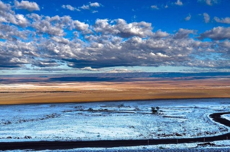 сніг пустеля Атакама