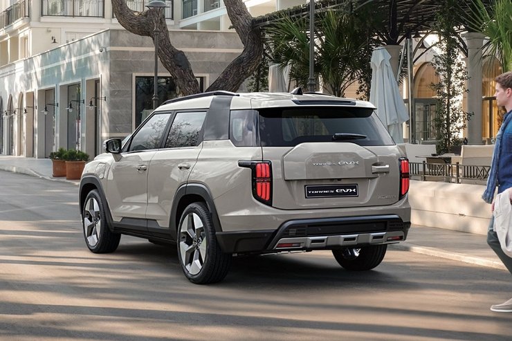 KG Mobility Torres EVX, KG Mobility Torres, SsangYong Torres, новый KG Mobility Torres, электромобиль SsangYong