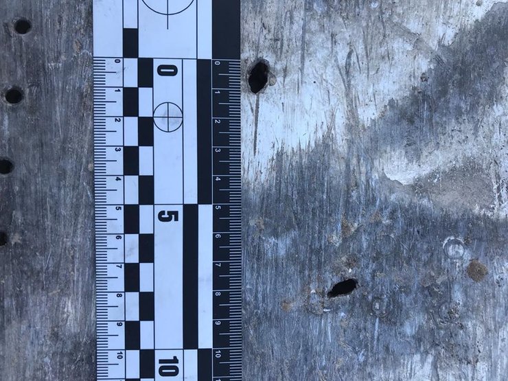 пробоины в самолете мау, иран, фото