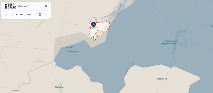 Дарьино на карте