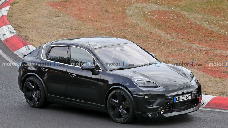 Porsche Macan 2024, Porsche Macan, электромобиль Porsche Macan, новый Porsche Macan, кроссовер Porsche