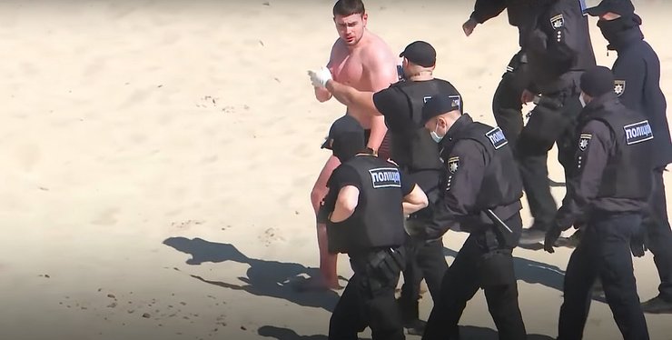 киев, гидропарк, карантин, валентин бурьянов, народ в карантин