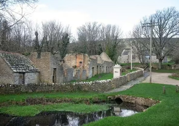 Заброшенный город, город-призрак, покинутая деревня, руины, заброшенные дома, покинули город, прибрежный город,