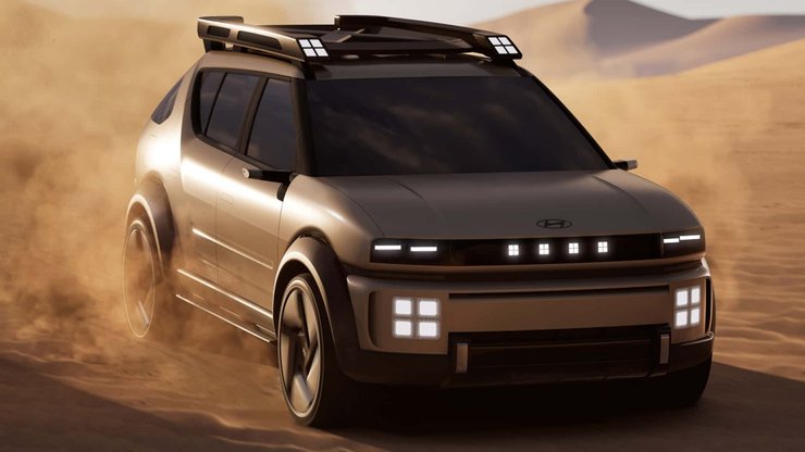 Hyundai Initium 2024, новый Hyundai Initium, кроссовер Hyundai, электромобиль Hyundai, электромобиль Hyundai