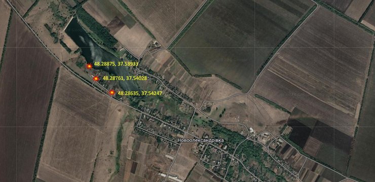 Бои на Донбассе, Новоалександровка, 24 июня, карта, DeepState