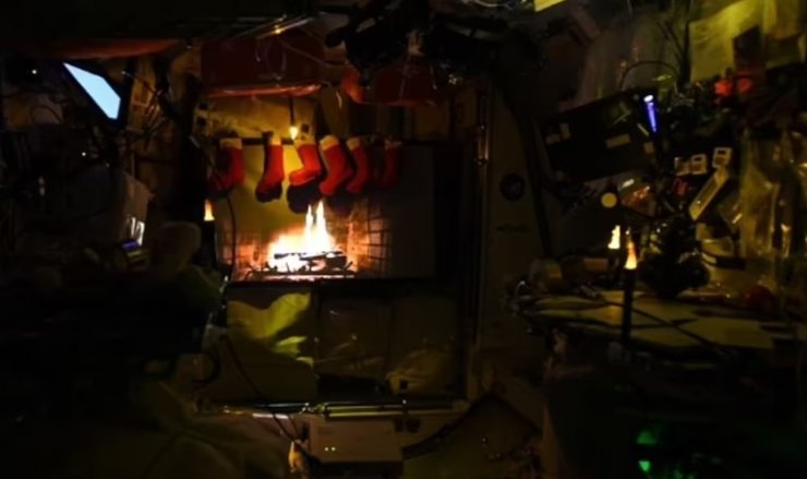 астронавти, МКС, Різдво