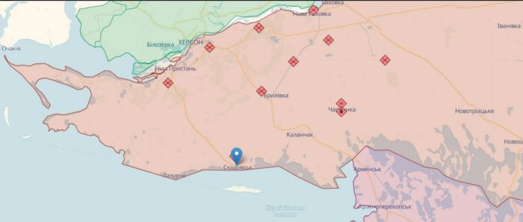 Скадовськ / Deep State map