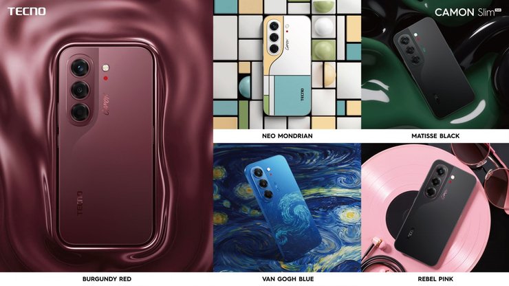 Дизайн Tecno Camon Slim 5G