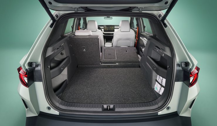 багажник Skoda Elroq, новий Skoda Elroq, електромобіль Skoda, кросовер Skoda, Skoda Elroq 2025
