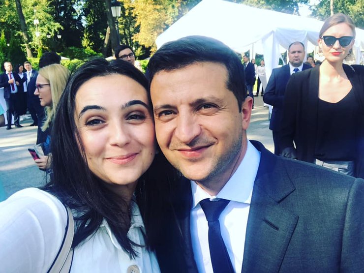 Юлия Мендель и Зеленский