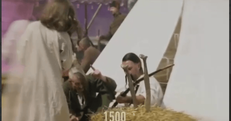 перформанс, казаки, день независимости 2021